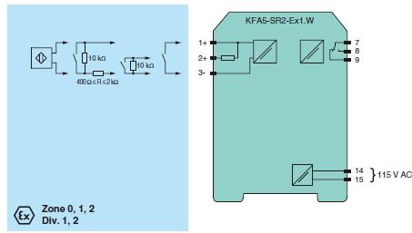 Read more about the article PEPPERL+FUCHS KFA5-SR2-Ex1.W Switch Amplifier